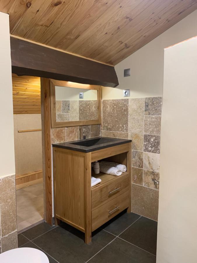 Chambre D'Hotes Climatisee Avec Terrasse Et Spa Bed & Breakfast Saint Alban Auriolles Dış mekan fotoğraf